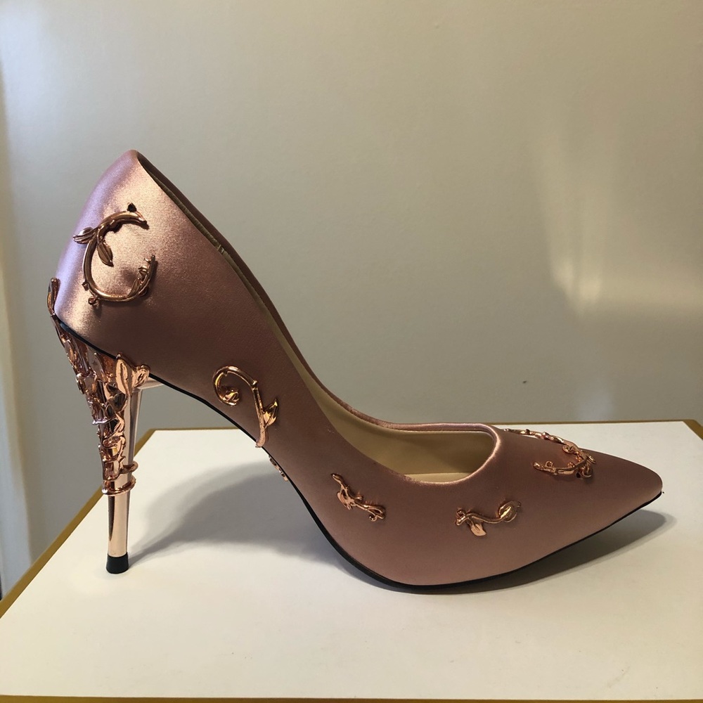 Elegant Rose Gold Heels